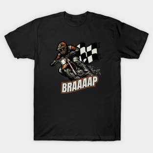 Dirt Bike Race Motorsport Motorbike T-Shirt